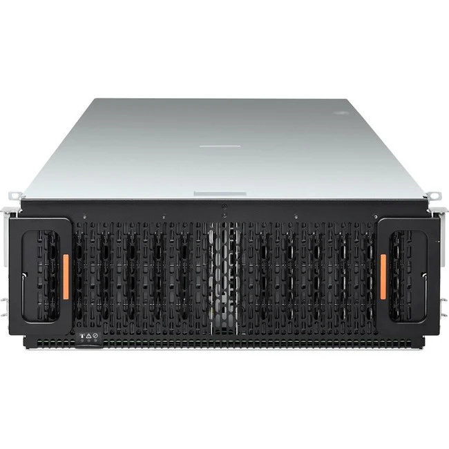 WD Ultrastar Serv60+8 Hybrid Storage Server - Intel Xeon - 60 x HDD Supported - 780 TB Supported HDD Capacity - 24 x HDD Installed - 336 TB Installed HDD Capacity - 32 x SSD Supported - Serial Attached SCSI (SAS) Controller - 68 x Total Bays - 8 x 2.5" Ba