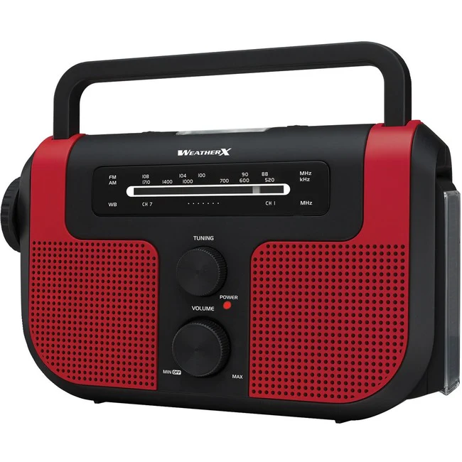 WeatherX WR383R Weather & Alert Radio - AM, FM - Handheld