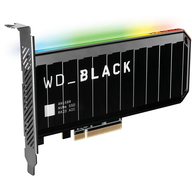 Western Digital Black AN1500 WDS200T1X0L 2 TB Solid State Drive - Plug-in Card Internal - PCI Express NVMe (PCI Express NVMe 3.0 x8) - 6500 MB/s Maximum Read Transfer Rate - 5 Year Warranty