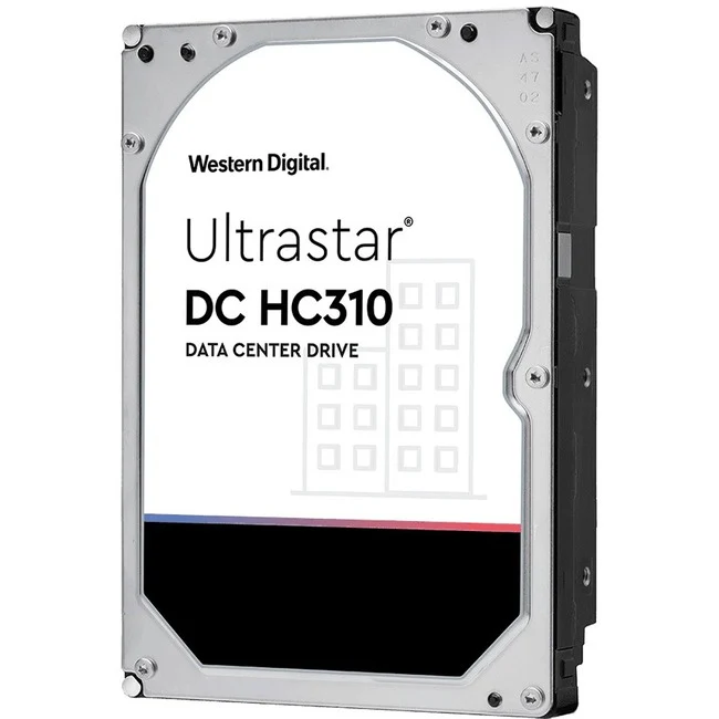 Western Digital Ultrastar DC HC310 HUS726T6TAL4205 6 TB Hard Drive - 3.5" Internal - SAS (12Gb/s SAS) - Server Device Supported - 7200rpm