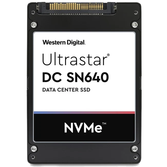 Western Digital Ultrastar DC SN640 WUS4BB076D7P3E3 7.50 TB Solid State Drive - 2.5" Internal - PCI Express NVMe (PCI Express NVMe 3.1 x4) - Read Intensive - Storage System Device Supported - 0.8 DWPD - 11479.04 TB TBW - 3100 MB/s Maximum Read Transfer Rat