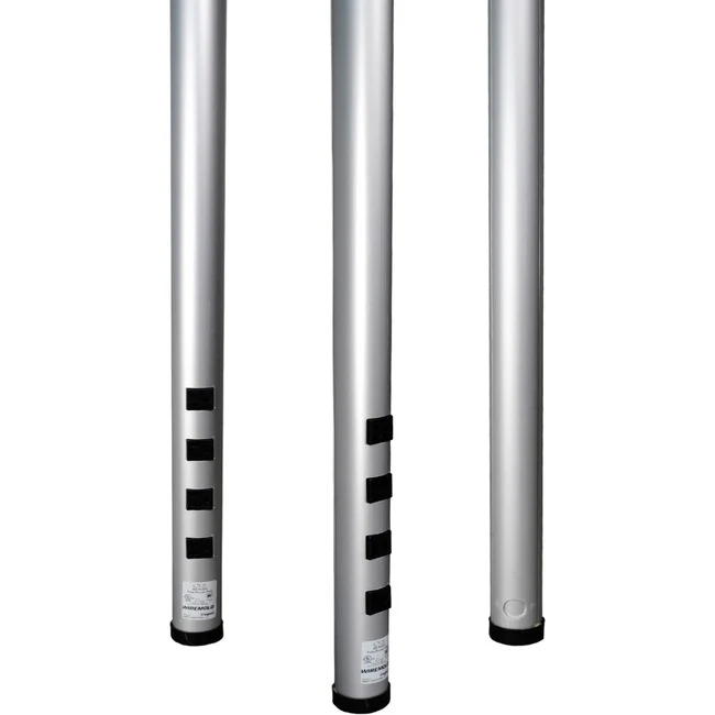 Wiremold ALTP-2S - ALTP Series Aluminum Tele-Power Pole - 5 x Power Receptacles - 120 V AC / 15 A T-bar Mount