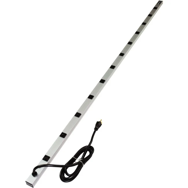 Wiremold CabinetMATE 12-Outlet Surge Suppressor/Protector - 12 x NEMA 5-20R - 120 V AC Input - 6 ft - TAA Compliant