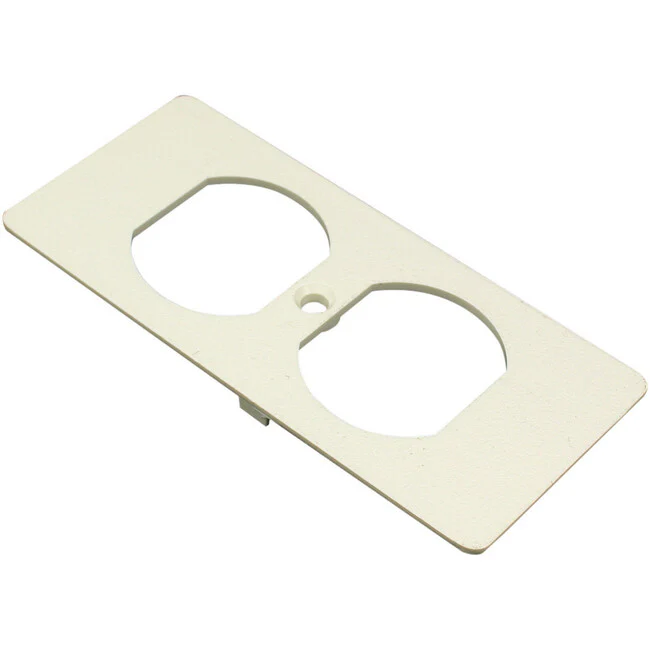 Wiremold / Legrand 5500 Duplex Recptacle Faceplate Fitting
