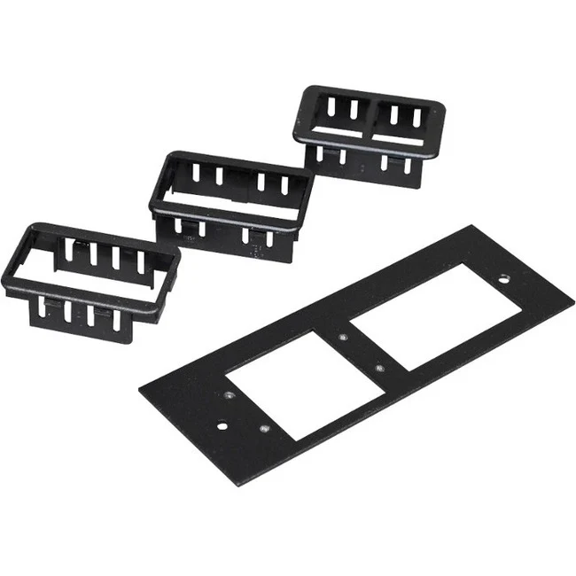Wiremold Overfloor Raceway Extron MAAP-2A Combo Device Plate