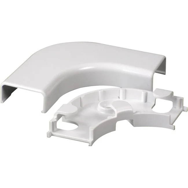 Wiremold Uniduct 2800 Series Radiused Flat Elbow Fitting