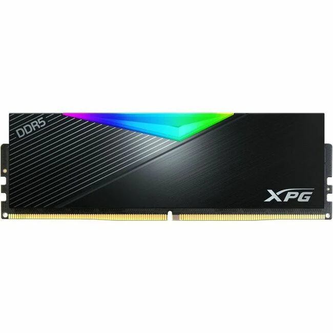 XPG LANCER AX5U6000C3032G-CLARBK 32GB DDR5 SDRAM Memory Module - For Desktop PC, Motherboard - 32 GB - DDR5-6000/PC5-48000 DDR5 SDRAM - 6000 MHz Dual-rank Memory - CL30 - 1.35 V - Unbuffered - 288-pin - DIMM - Lifetime Warranty