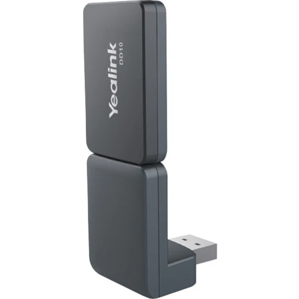 Yealink DD10K DECT Adapter for Telephone - USB 2.0 - 552 kbit/s - 164 ft Indoor Range - 984.3 ft Outdoor Range - External
