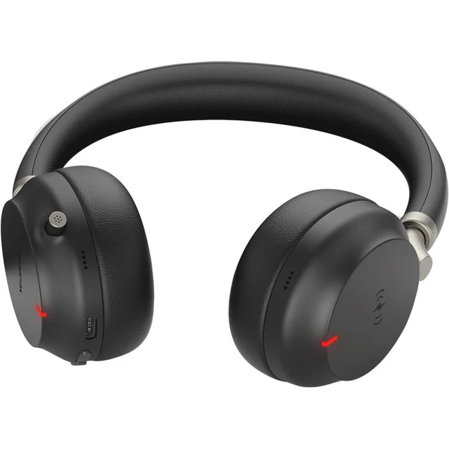 Yealink Essential Bluetooth Headset - Stereo - USB Type C - Wireless - Bluetooth - 98.4 ft - 20 Hz - 20 kHz - Over-the-head, On-ear - Binaural - Semi-open - Directional, MEMS Technology Microphone - Black
