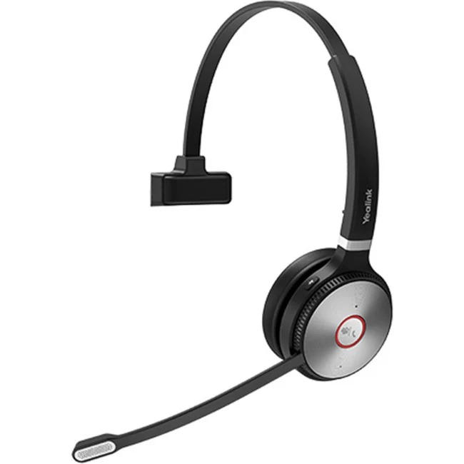 Yealink WH62 Headset - Mono - Micro USB - Wireless - DECT - 524.9 ft - 32 Ohm - 20 Hz - 10 kHz - Over-the-head - Monaural