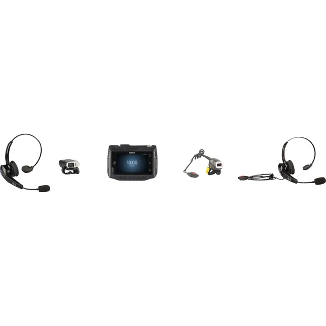 Zebra HS2100-OTH Rugged Headset - Mono - Mini-phone (3.5mm) - Wired - 300 Hz - 6 kHz - Over-the-head, Behind-the-neck - Monaural - Supra-aural - Noise Canceling - Black