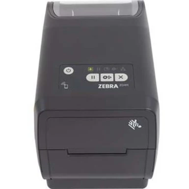 Zebra ZD411T Desktop Thermal Transfer Printer - Monochrome - Label/Receipt Print - USB - USB Host - Bluetooth - Near Field Communication (NFC) - US - Real Time Clock - 2.13" Print Width - 4.02 in/s Mono - 300 dpi - 2.24" Label Width - 39.02" Label Length