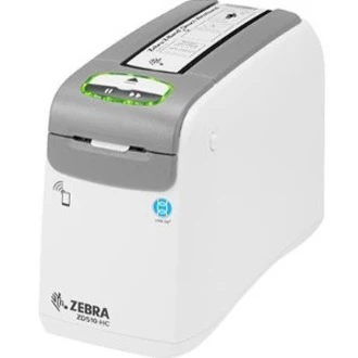Zebra ZD510-HC Direct Thermal Printer - Monochrome - Portable - Wristband Print - Ethernet - USB - Bluetooth - 21.97" Print Length - 1.19" Print Width - 4.02 in/s Mono - 300 dpi