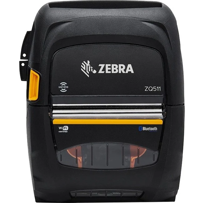 Zebra ZQ511 Mobile Direct Thermal Printer - Monochrome - Label/Receipt Print - USB - Bluetooth - 39" Print Length - 2.83" Print Width - 5 in/s Mono - 203 dpi - Wireless LAN - 3.15" Label Width